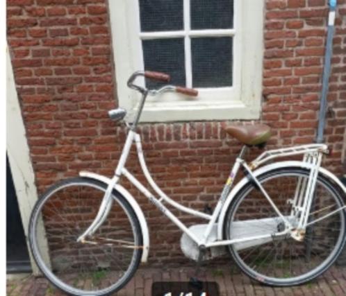 Damesfiets omafiets 28 inch wit slot 2 sleutels opoefiets, Fietsen en Brommers, Fietsen | Dames | Damesfietsen, Gebruikt, Overige merken