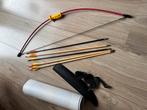 Boogschietset met pijlen en doelwit, Sport en Fitness, Handboogschieten, Ophalen, Zo goed als nieuw, Recurveboog