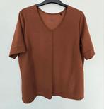 Mooi T shirt maat 46, Bruin, Maat 46/48 (XL) of groter, Ophalen of Verzenden, Zo goed als nieuw