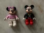 Micky en Minnie Mouse Duplo poppetjes, Ophalen of Verzenden, Mickey Mouse, Beeldje of Figuurtje