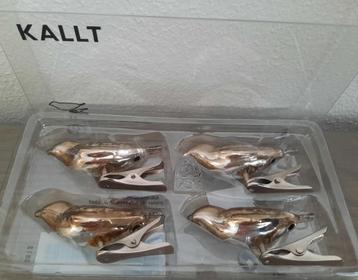 4 ikea kerstvogeltjes Kallt beschikbaar voor biedingen