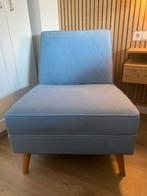 Zuiver Fauteuil - Blauw, Huis en Inrichting, Fauteuils, Ophalen, Minder dan 75 cm, Zo goed als nieuw, Stof