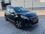 Peugeot 2008 1.2 PureTech Allure NAVI PDC 5 DR APK Heel Nett, Euro 6, Zwart, Leder, Bedrijf