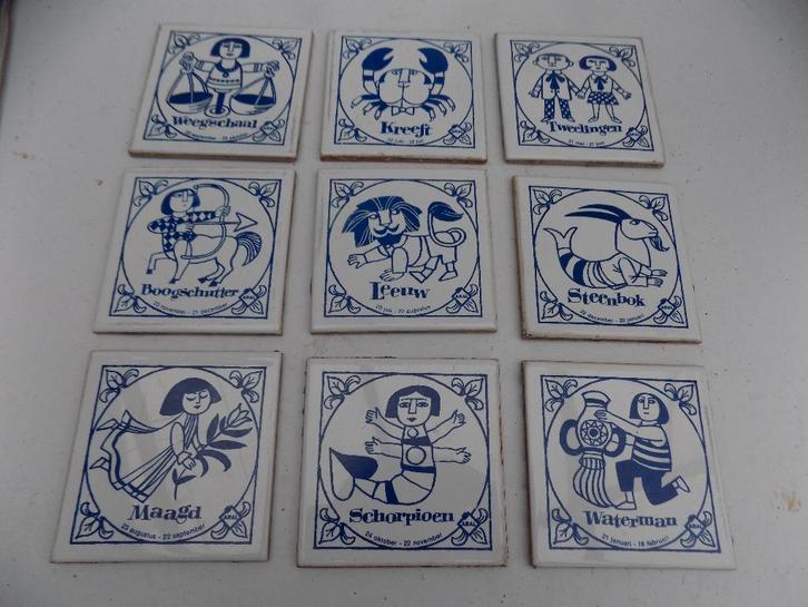 sterrenbeeld tegels van Saime Italie verjaardagscadeau., Huis en Inrichting, Woonaccessoires | Overige, Gebruikt, Ophalen of Verzenden