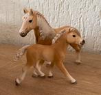 Schleich haflinger merrie en veulen, Jongen of Meisje, Gebruikt, Ophalen of Verzenden