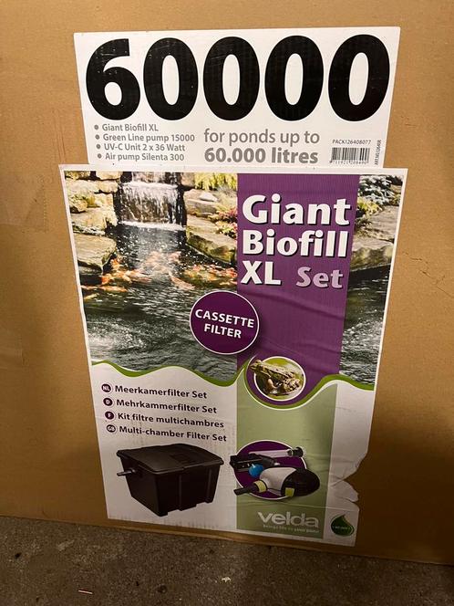 Velda Giant Biofill 60000 vijverfilter, Tuin en Terras, Vijver-toebehoren, Nieuw, Vijverfilter, Ophalen