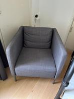 Mooie Grijze Fauteuil (ikea Ekero) te koop aangeboden, Ophalen, Zo goed als nieuw, Minder dan 75 cm, 50 tot 75 cm