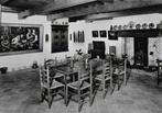 Q2957 oude ansichtkaart westfries museum hoorn interieur, Ophalen of Verzenden, Gelopen, Noord-Holland