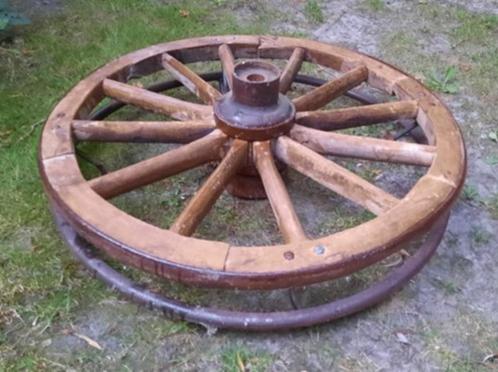 Houten karwielen & haspels met standaard, Antiek en Kunst, Antiek | Gereedschap en Instrumenten, Ophalen