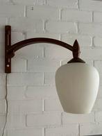 Vintage lamp, Ophalen of Verzenden, Gebruikt, Hout