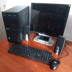 Complete pc Intel Pentium 3,2GHz, 4GB, 128GB SSD, Ophalen, Gebruikt, Acer., Met monitor