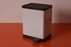 Retro vintage jaren 70 Brabantia pedaalemmer, Gebruikt, Met pedaal, Ophalen of Verzenden, Minder dan 10 liter