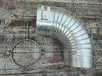 Bocht 90graden ø150mm aluminium, Ophalen of Verzenden, Zo goed als nieuw
