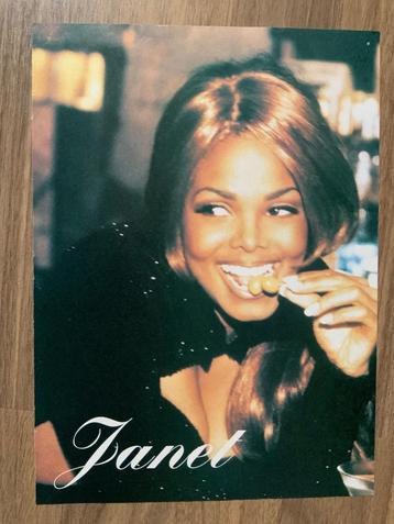 Kleine A4 poster Janet Jackson / MN8 beschikbaar voor biedingen