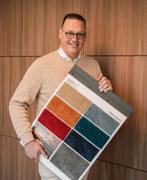 TAPIJT PVC VLOEREN NOVILON  RECHTSTREEKS ! TOPMERKEN !, Crème, 75 m² of meer, Overige typen, Nieuw