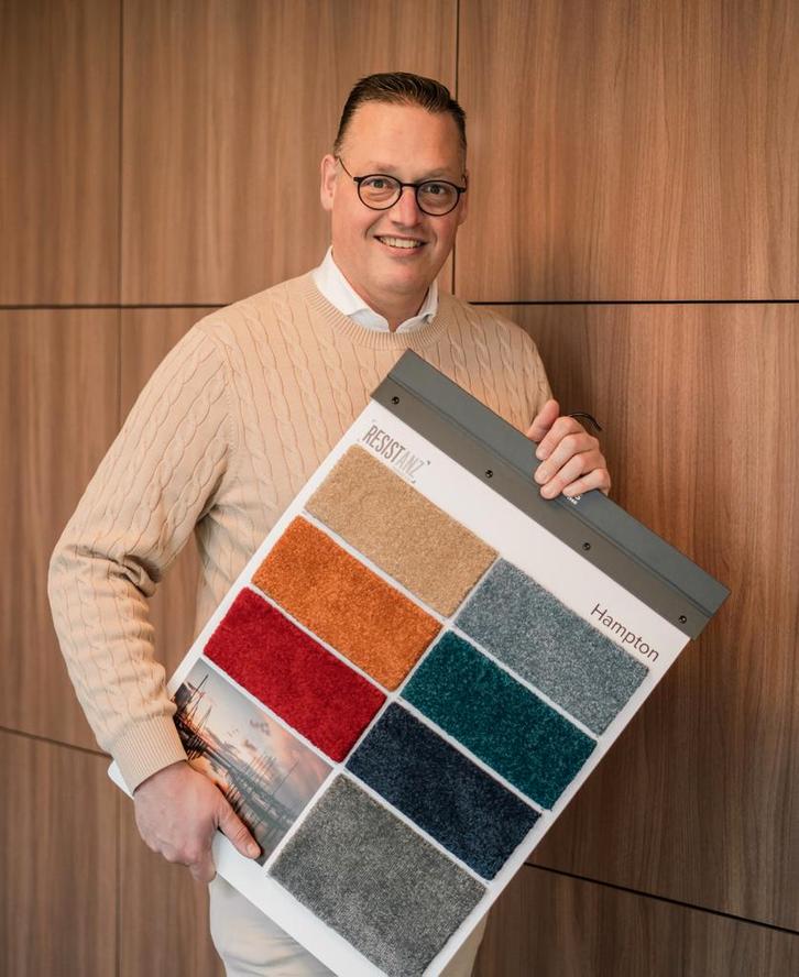 VLOEREN RECHTSTREEKS TOPMERKEN HEUTINK GENEMUIDEN, Huis en Inrichting, Stoffering | Vloerbedekking, Nieuw, Overige typen, Wit