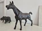 Brons paard, Verzamelen, Dierenverzamelingen, Ophalen, Zo goed als nieuw, Paard, Beeldje of Figuurtje
