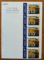 Te koop velletje 1908 5 voor Jeroen Krabbé postfris, Postzegels en Munten, Postzegels | Nederland, Ophalen of Verzenden, Na 1940