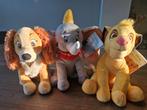 Disney knuffels met geluid - Lady/ Dombo - NIEUW, Ophalen of Verzenden, Nieuw, Overige typen