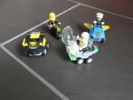 Lego ruimte 4 voertuigen met drie popjes., Ophalen of Verzenden, Gebruikt, Lego