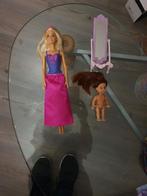 Mattel barbie en kind samen 5 euro, Ophalen of Verzenden, Zo goed als nieuw, Pop
