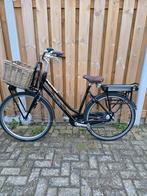 Elektrische Fiets Gazelle Miss Grace Nieuwe Zilvere Accu, Fietsen en Brommers, Elektrische fietsen, Ophalen of Verzenden, Zo goed als nieuw