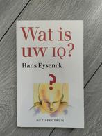 H.J. Eysenck - Wat is uw IQ?, Ophalen of Verzenden, Zo goed als nieuw, H.J. Eysenck