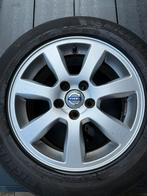 Volvo lichtmetalen velgen 16” met zomerbanden, Ophalen, Gebruikt, 16 inch, Banden en Velgen