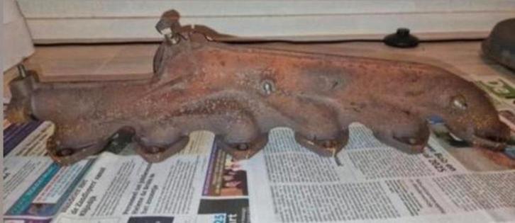 Uitlaatspruitstuk, hitte schild, lambdasensor BMW F10 en F11, Auto-onderdelen, Motor en Toebehoren, BMW, Gebruikt, Ophalen of Verzenden