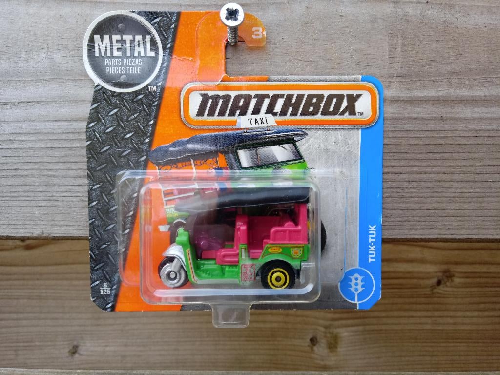 Tuk-Tuk Matchbox, Ophalen, Nieuw, Auto