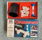 MB Crossword - Vintage Bordspel, Hobby en Vrije tijd, Gezelschapsspellen | Bordspellen, Ophalen of Verzenden, MB, Gebruikt, Reisspel