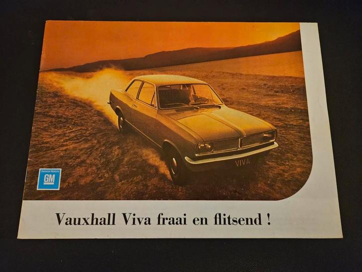 Brochure Vauxhall Viva 1968, Boeken, Auto's | Folders en Tijdschriften, Zo goed als nieuw, Overige merken, Ophalen of Verzenden