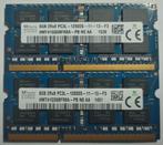 16GB DDR3 2x8BGB PC3L-12800 1600MHz Hynix Sodimm 5114 3915, Computers en Software, RAM geheugen, Gebruikt, Verzenden, DDR3, 1600MHz
