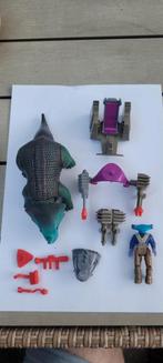 Vintage speelgoed jaren 80 lot dinoriders, Verzamelen, Ophalen of Verzenden, Gebruikt
