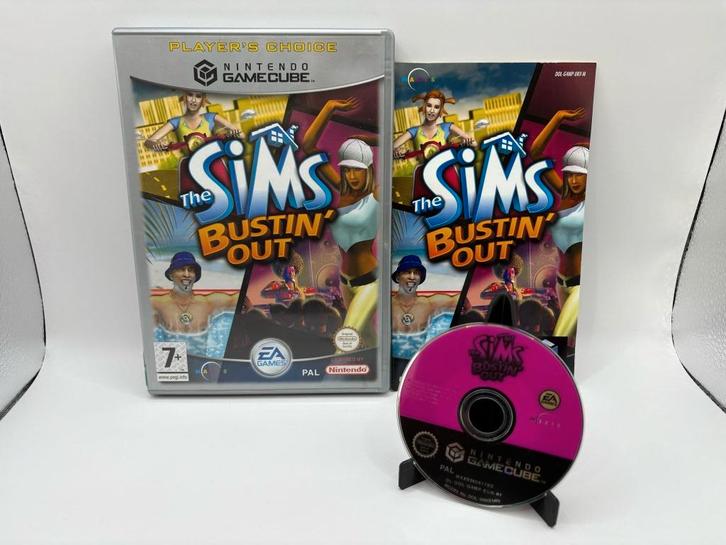 The Sims Bustin' Out - Gamecube, Spelcomputers en Games, Games | Nintendo GameCube, Zo goed als nieuw, Simulatie, 1 speler, Vanaf 12 jaar