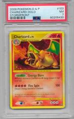 Charizard Stormfront PSA 7 - Zeldzame Pokémonkaart!, Hobby en Vrije tijd, Verzamelkaartspellen | Pokémon, Verzenden
