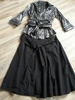 Rok plus wikkel.blouse., Kleding | Dames, Jurken, Ophalen of Verzenden, Zo goed als nieuw, Maat 38/40 (M), Onder de knie