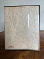 Vintage fotolijstje Picardi met metalen rand en glas 24*30., Ophalen of Verzenden