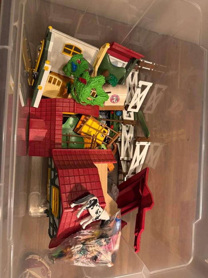 Playmobil boerderij en vw bus, Kinderen en Baby's, Speelgoed | Playmobil, Gebruikt, Los playmobil, Ophalen of Verzenden