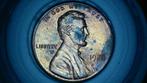 1986 Lincoln Cent met Die crack reverse, Ophalen of Verzenden, Noord-Amerika, Losse munt