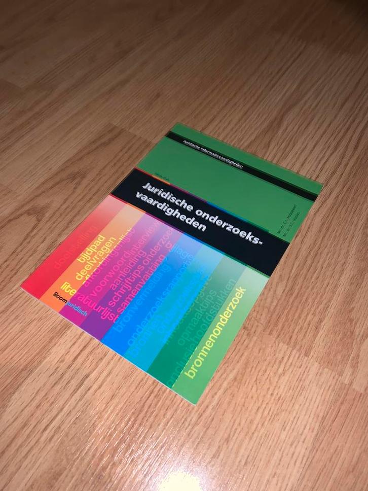 S.C. Huisjes - Juridische onderzoeksvaardigheden, Boeken, Wetenschap, Zo goed als nieuw, Ophalen of Verzenden