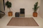 1 stoel met life poefje #74, Tuin en Terras, 2 zitplaatsen, Overige materialen, Bijzettafel, Ophalen of Verzenden