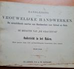 Vrouwelijke handwerken,  onderricht in het haken., Boeken, Ophalen, Gelezen, Breien en Haken