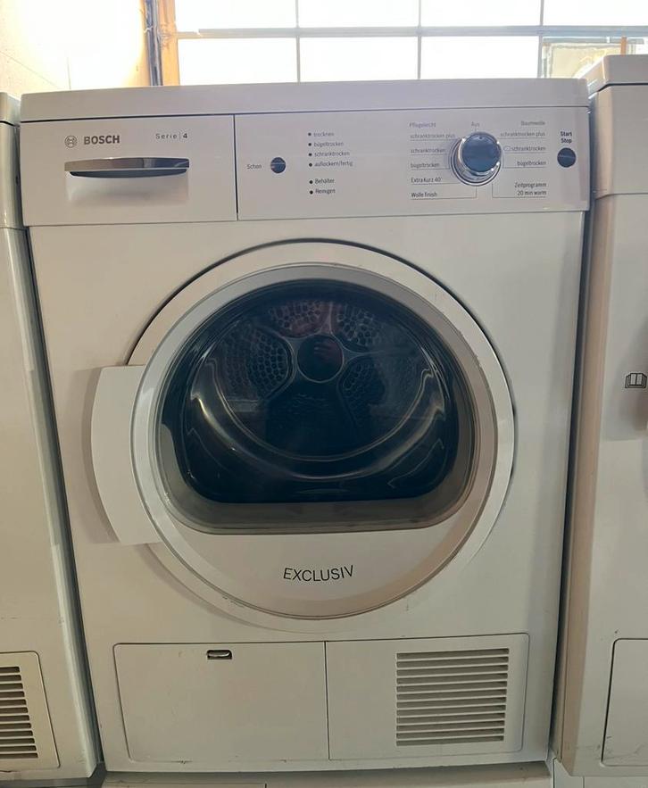 Bosch Serie 4 Conden’s Droger, Witgoed en Apparatuur, Wasdrogers, Refurbished, Condens, Voorlader, 6 tot 8 kg, 85 tot 90 cm, Anti-kreukfase