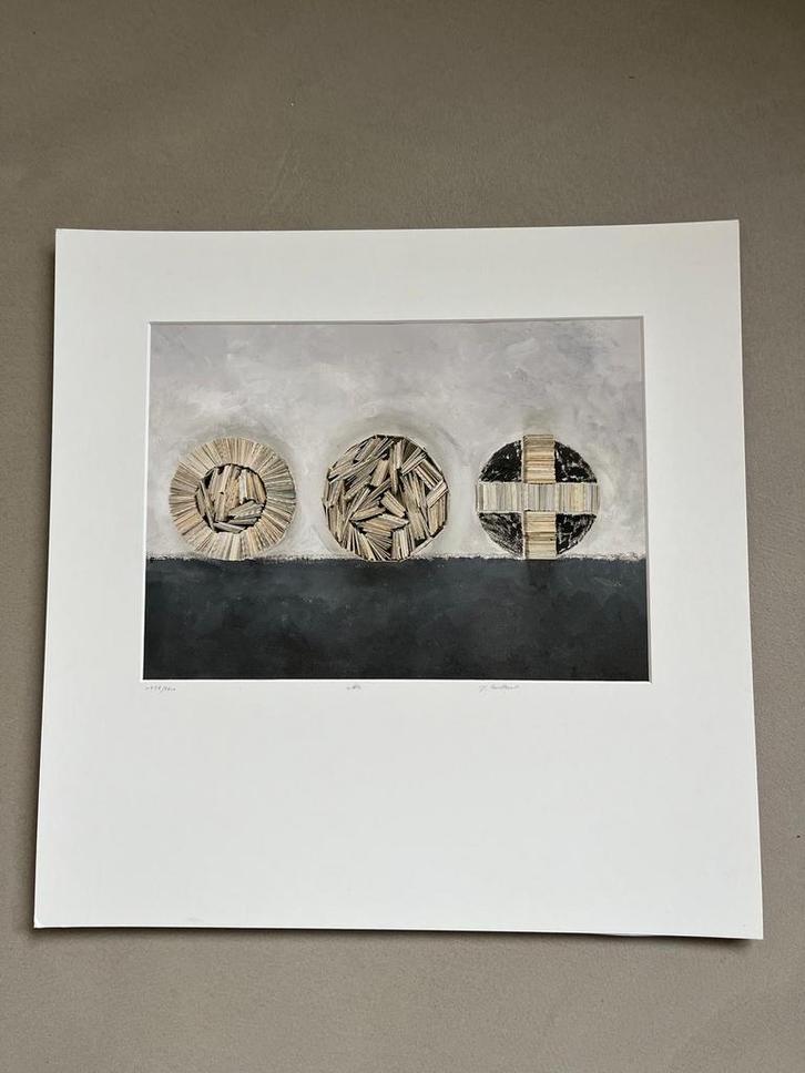 Jozef Constant - Zeefdruk “Akte” Gesigneerd & Genummerd, Antiek en Kunst, Kunst | Litho's en Zeefdrukken, Ophalen of Verzenden