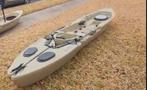Freedom hawk 14 viskayak (amerikaans model) incl motorsteun, Verzamelen, Foto's en Prenten, Ophalen, 1980 tot heden, Zo goed als nieuw