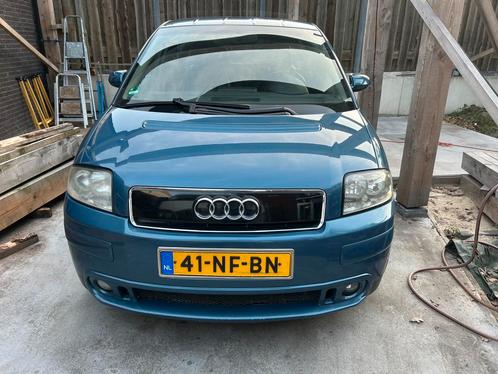 Audi A2 1.4 55KW 2003 Blauw, Auto's, Audi, Particulier, A2, Benzine, B, MPV, Handgeschakeld, Origineel Nederlands, Blauw, Voorwielaandrijving