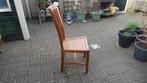 eetkamer stoelen, Huis en Inrichting, Stoelen, Ophalen, Gebruikt, Teakhout, Vijf, Zes of meer stoelen