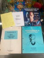Flipperkast terminator2 manuals, Ophalen of Verzenden, Gebruikt