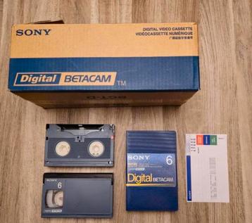 Nieuwe Sony Professionelere Broadcast Digital Betacam 6 min. beschikbaar voor biedingen